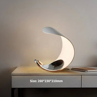 Moderne Nova Curve Lampe