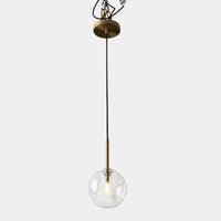 Moonlight Glass Pendant Light