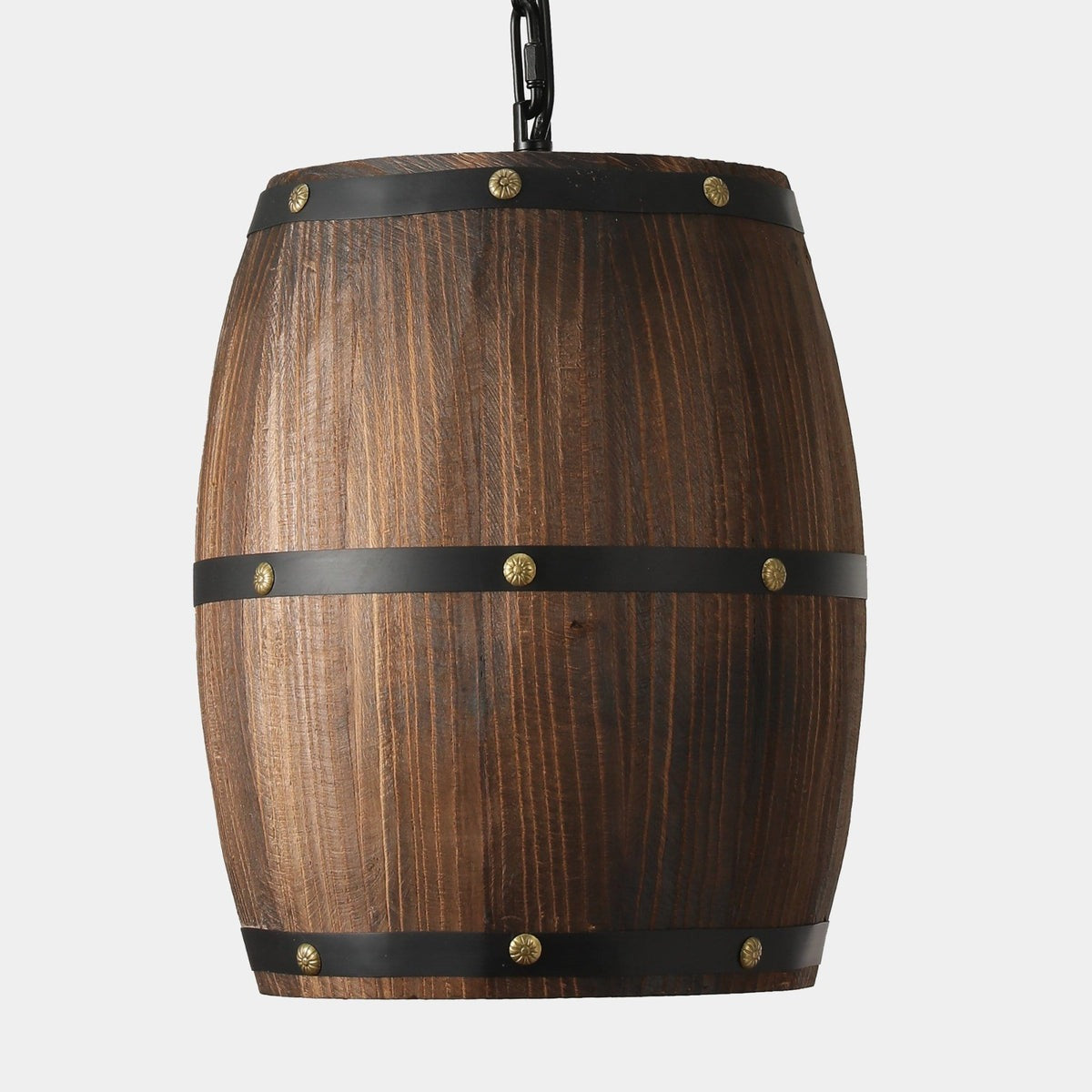 Unique Barrel Pendant Light