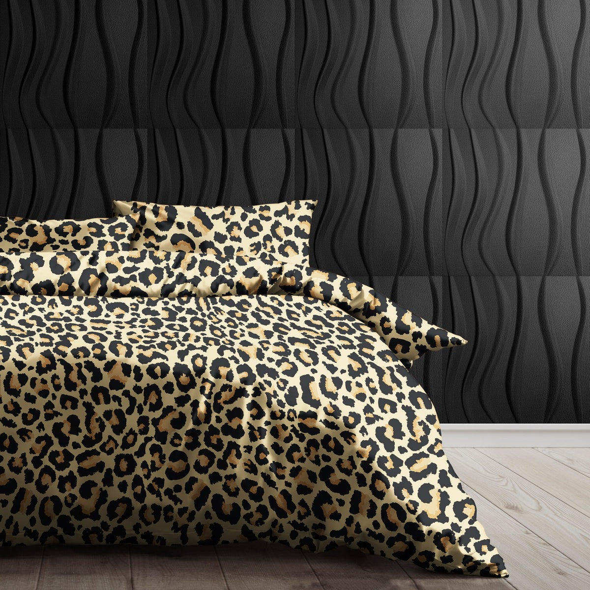 Modern Leopard Duvet Cover Set