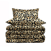 Modern Leopard Duvet Cover Set