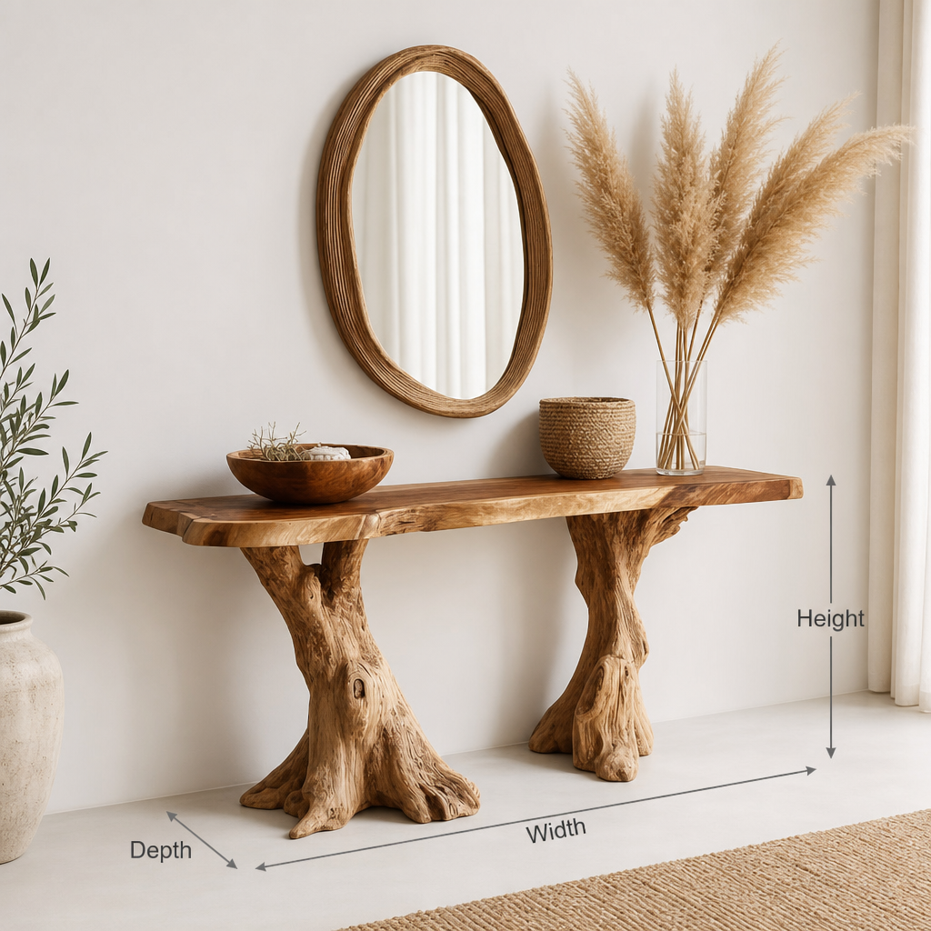 Mid Century Modern Console Table – Stylish Living Room Furniture