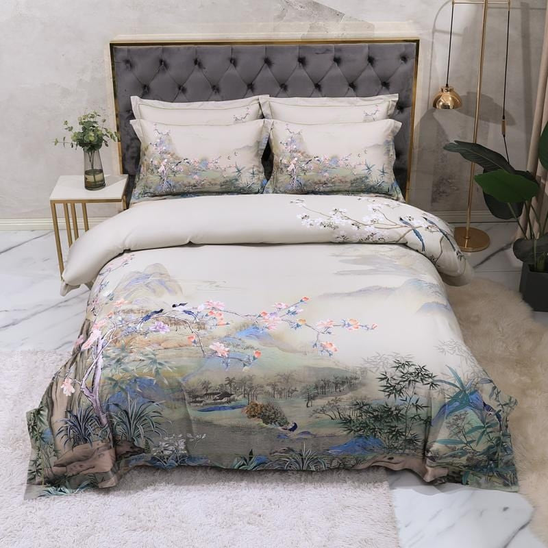 Luxurious Floral Duvet Cover Set