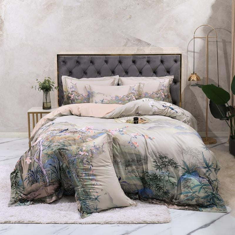 Luxurious Floral Duvet Cover Set