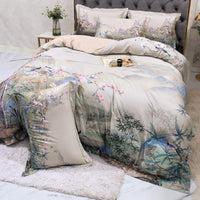 Luxurious Floral Duvet Cover Set