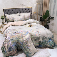 Luxurious Floral Duvet Cover Set