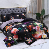 Deluxe Floral Duver Cover Set