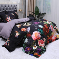 Deluxe Floral Duver Cover Set