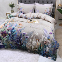 Modern Floral Duvet Cover Set