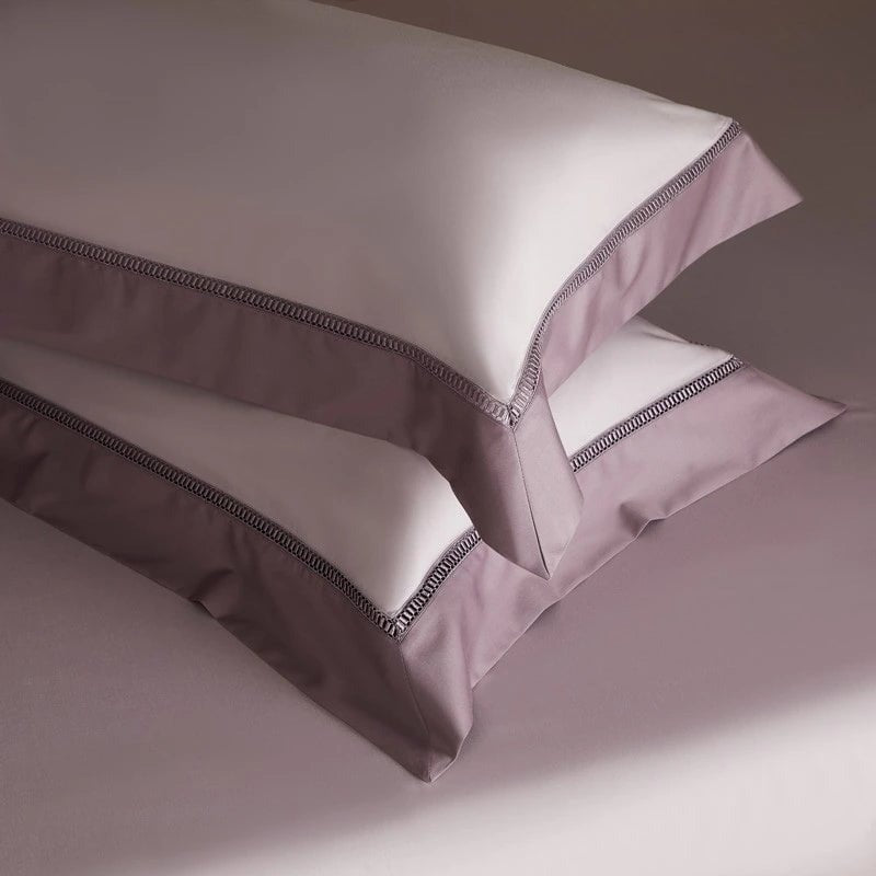 Deluxe Mauve Duvet Cover Set