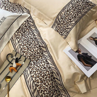 Modern Leopard Duvet Cover Set