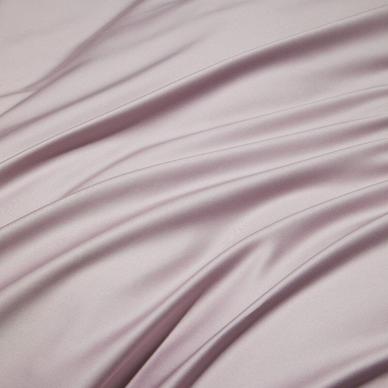 Deluxe Mauve Duvet Cover Set