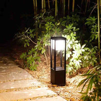 Modern Cube Solar Outdoor Light