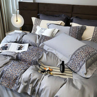 Modern Leopard Duvet Cover Set