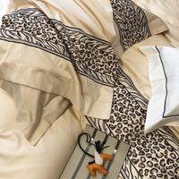 Modern Leopard Duvet Cover Set