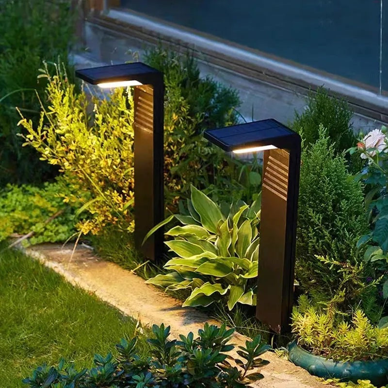 Minimalist Solar Garden Outdoor Light