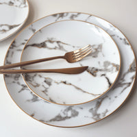 Elegant Marble Plate Collection