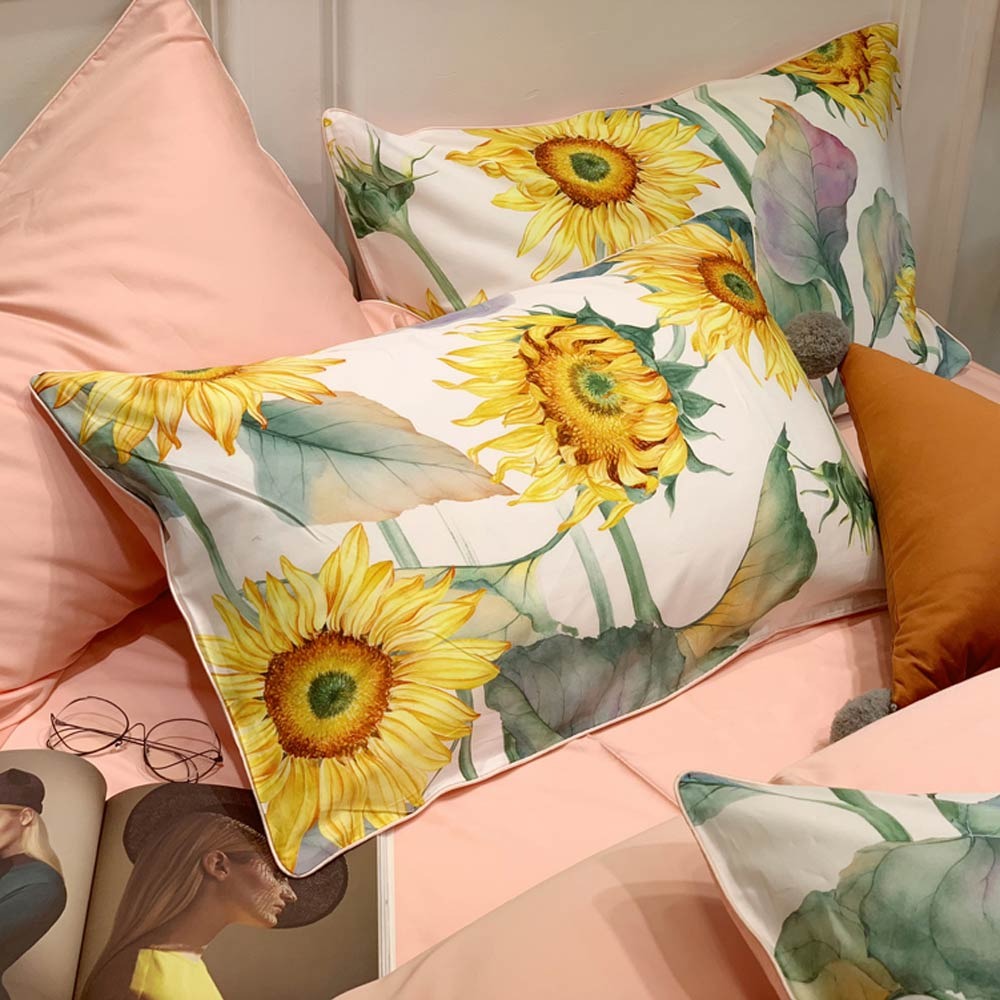 Deluxe Sunflower Duvet Cover Set