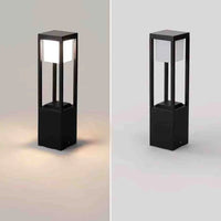 Modern Cube Solar Outdoor Light