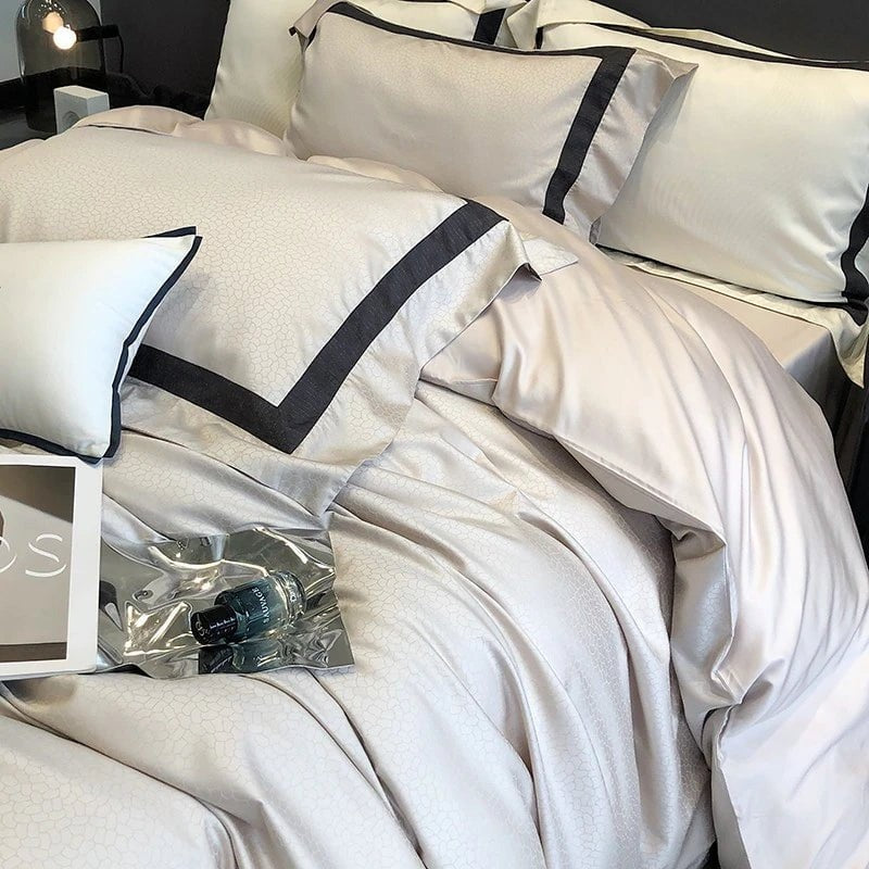 Deluxe Cream Duvet Cover Set