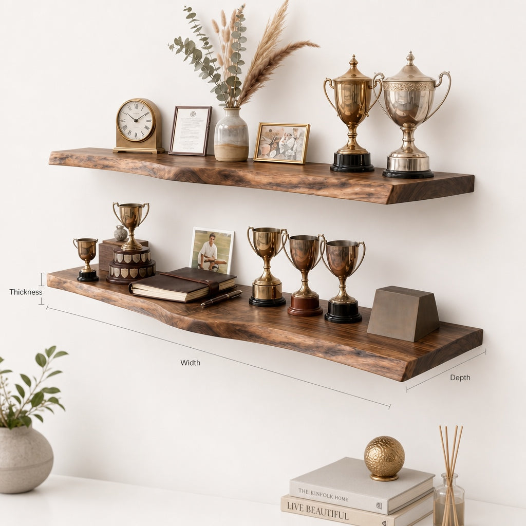 Solid Wood Medal Display Rack – Perfect Gift for the Athletic Father