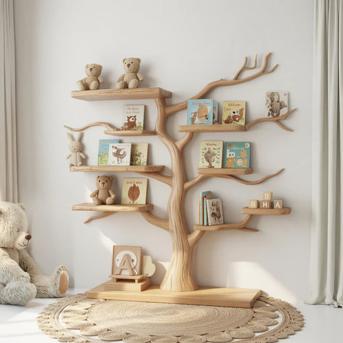 Solid Wood Nursery Decor & Unique Birthday Gift for Toddlers