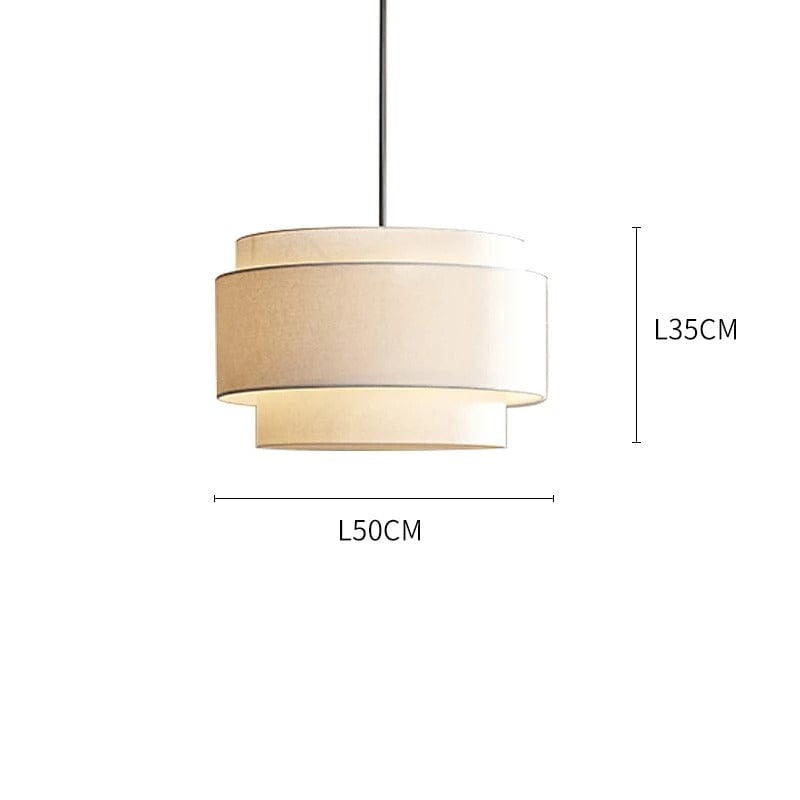 Classic Essence Fabric Pendant Chandelier