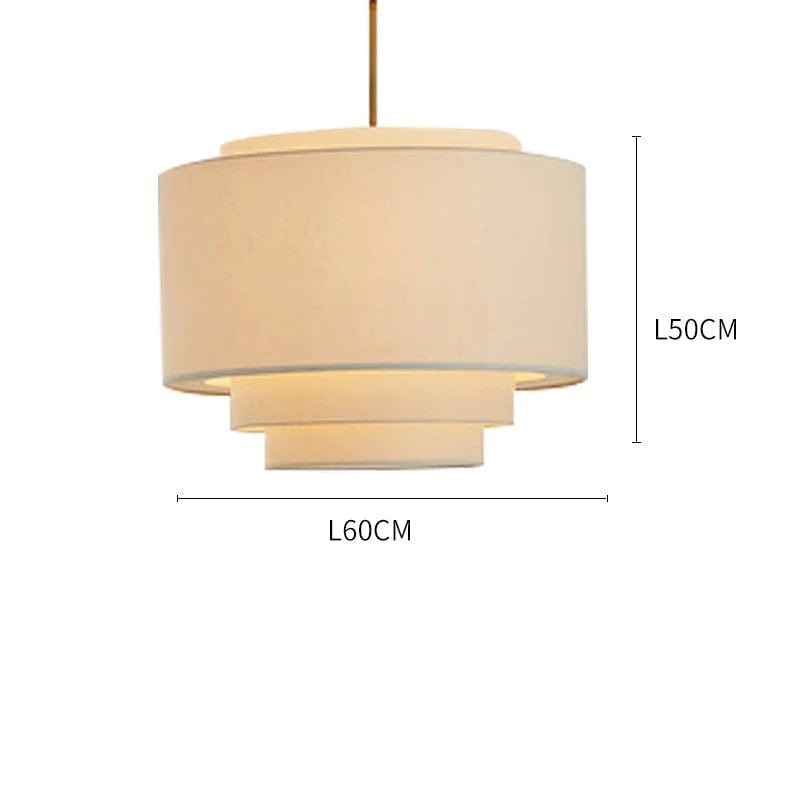 Classic Essence Fabric Pendant Chandelier