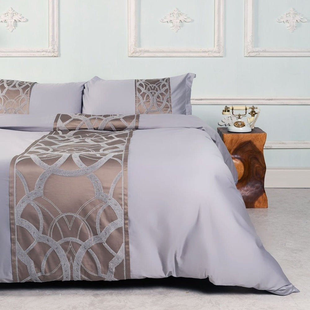 Luxurious Grey Duvet Cover Set