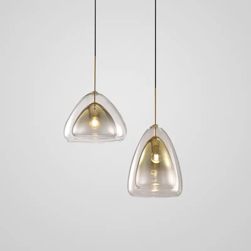 Glowy Glass Pendant Light