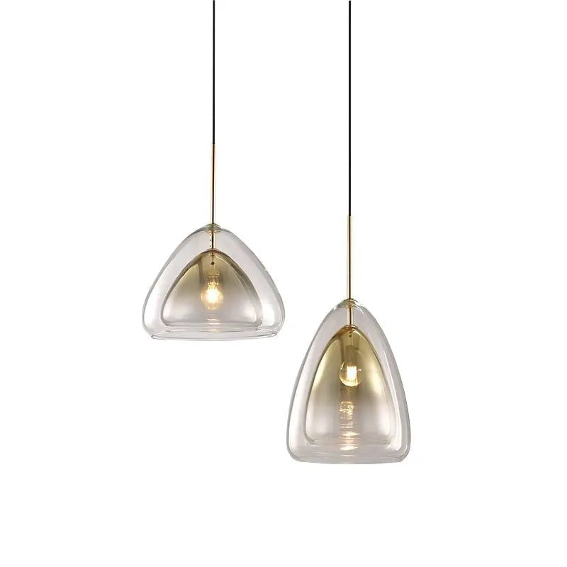 Glowy Glass Pendant Light