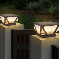 Modern Glow Beam Outdoor Light