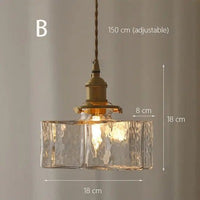 Luxurious Glass Pendant Light