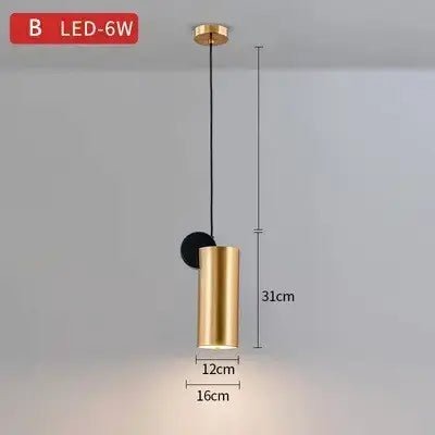 Minimalist Golden Pendant Light