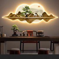 Elegant Mountain Wall Light