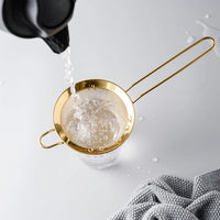 Luxurious Golden Strainer