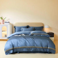 Deluxe Solid Color Duvet Cover Set