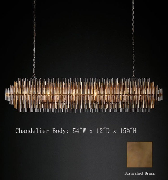 Luxurious Athena Row Chandelier