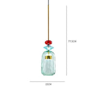 Colorful Glass Pendant Light