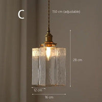 Luxurious Glass Pendant Light