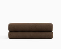 Minimalist European Linen Fitted Sheet - Coffee