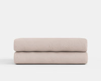 Minimalist European Linen Fitted Sheet - Coffee