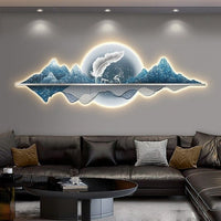 Elegant Mountain Wall Light