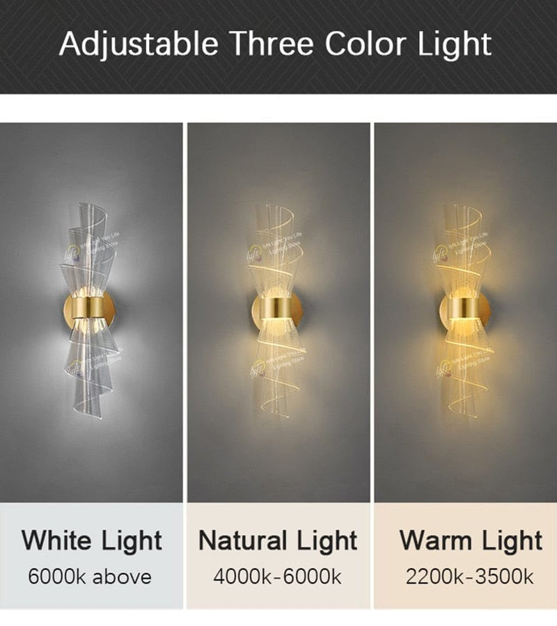 Deluxe Bloom Torch Wall Light