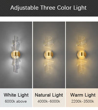 Deluxe Bloom Torch Wall Light