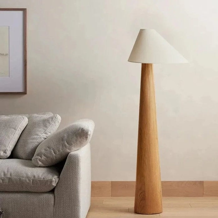 Moderne Mushi Houten Vloerlamp