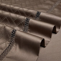 Elegant Brown Duvet Cover Set