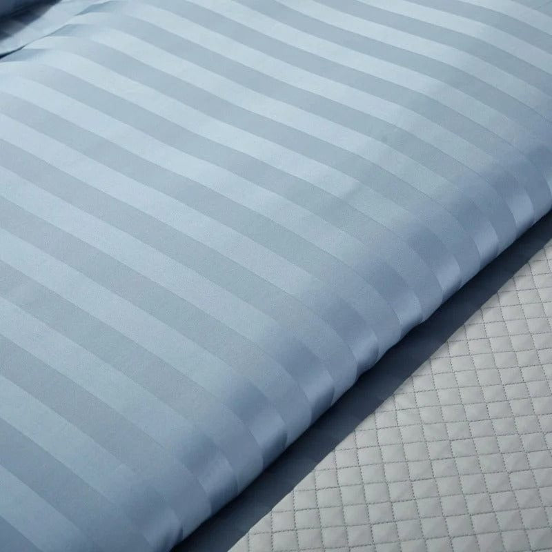 Minimalist Blue Duvet Cover Set