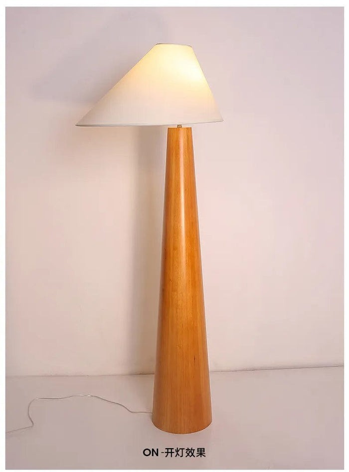 Moderne Mushi Houten Vloerlamp