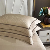 Elegant Golden Duvet Cover Set